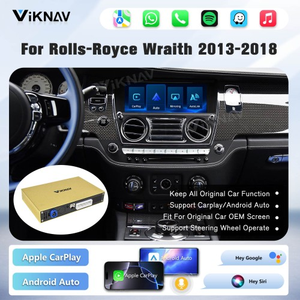 Viknav Linux For Rolls-Royce Wraith 2013-2018 Decoder <b>Box</b> Mirror Wireless CarPlay <b>Android</b> Auto Stereo Upgrade Oem screen - Product Image 2