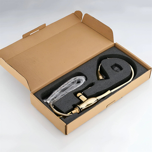 กล่องบรรจุภัณฑ์ก๊อกน้ำอิเล็กทรอนิกส์กระดาษลูกฟูกขนาดเล็กประกอบเองพิมพ์ลายได้ - Product Image 1