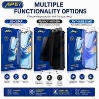 Kit de Instalación de Protector de Pantalla de Vidrio Templado con Dureza 9H Grado AAA, ODM OEM, para iPhone 17 18 Pro Max, Paquete de 2