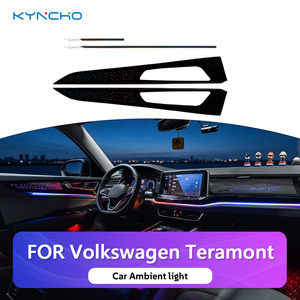 Pour <span class=keywords><strong>VW</strong></span> Teramont pour Atlas, mise à niveau de l'éclairage ambiant de la voiture, LED, contrôle multifonction, éclairage intérieur automobile coloré, LED Symphony - Product Image 1