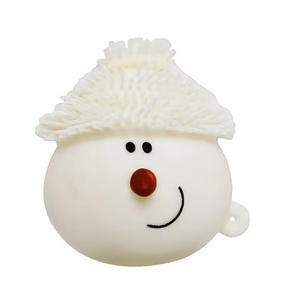Jouet anti-stress en plastique souple en forme de visage de Père Noël pour enfants de 2 à 4 ans, unisexe - Product Image 3