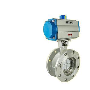 Pneumatic Hard <b>Seal</b> D673H/W-16C/P Double/triple Eccentric Swash Plate Metal Stainless Steel Chemical D673H/W-16C/P Pneumatic Pow - Product Image 1