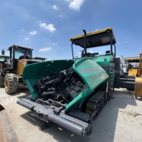 Pavoir à asphalte sur chenilles Vogele Super 1800-3L d'occasion, testé sur site, avec heures de fonctionnement fiables et pièces d'origine complètes pour les travaux de pavage à grande échelle