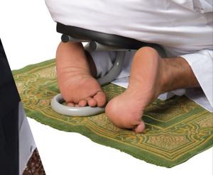 مقعد تأمل متين، كرسي صلاة، كرسي تأمل، مقعد يوجا، مقعد صلاة مع وسادة مقعد، مقعد للركوع - Product Image 2