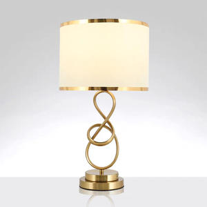 High-End Modern Designer All-Aluminum Table <b>Lamp</b> American-Style Luxury <b>for</b> <b>Bedroom</b> Living Room Study-Minimalist Creative Luxury - Product Image 1