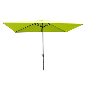 Sombrilla con poste central 2x3 m verde manzana - Product Image 1