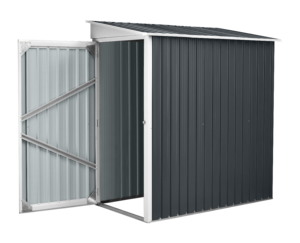 Caseta Metálica <span class=keywords><strong>para</strong></span> Exteriores de Alta Calidad y Ecológica con Techo a Dos Aguas, Fácil de Montar, <span class=keywords><strong>para</strong></span> Almacenamiento de Herramientas de Jardín - Product Image 1