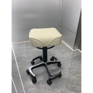 Hydraulic Pedicure <b>Stool</b> <b>Salon</b> Foot Spa Chair Swivel Rolling Nail Technician Seat Metal Base for Beauty Studio - Product Image 5