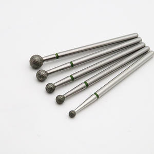 Manikür yuvarlak elmas tırnak süsü matkap ucu topu tırnak e-dosya uçları küresel tırnak freze kesicisi yeşil rus manikür - Product Image 3