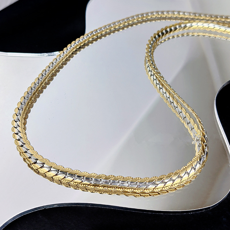 Oro y plata mezclados