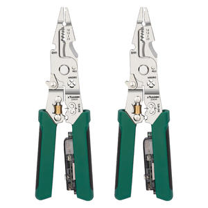 Pince testeur de tension Takumori 1000V IP65 avec écran LED, outil multifonctionnel pour dénuder et enrouler les fils pour électriciens - Product Image 1