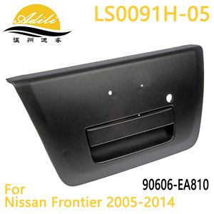 Poignée de hayon Nissan Frontier 90606-EA810 LS0091H-05 en plastique noir et métal pour 2005-2014 - Product Image 1