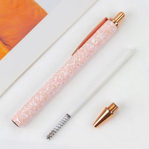 Stylos à bille promotionnels en métal de haute qualité, personnalisables, avec paillettes, pour cadeaux publicitaires - Product Image 3