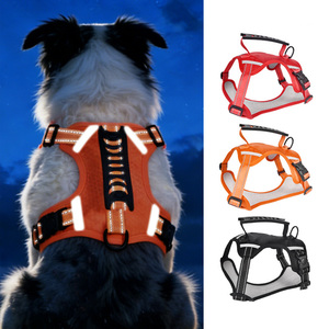 Pet <strong>Harnesses</strong> Medium Large Dog <strong>Labrador</strong> Collar Husky <strong>Harness</strong> Pet Supplies Adjustable Vest Reflective Walking Chest - Product Image 1