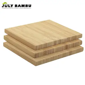 Karboniertes Bambus-Sperrholz 10 mm 1 Plie vertikal laminiertes Bambusholz