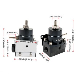 Régulateur de pression de carburant Crast AN6 universel pour système de réglage du moteur turbocompressé - Product Image 1