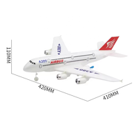 Avion télécommandé 2.4G de haute qualité, 2.5CH, en mousse EPP durable, avion RC pour enfants, garçons, filles, modèle d'avion