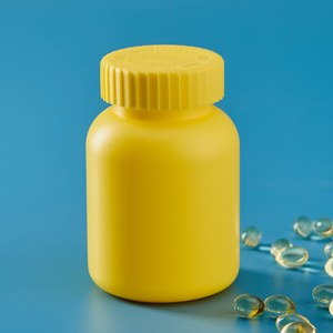 A vitamina da cápsula plástica do suplemento 200g engarrafa a cor azul amarela roxa do verde com etiqueta garrafa plástica da tabuleta do comprimido 200g - Product Image 6