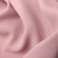 Tissu de vente chaude polyester imitation acétate tissé duchesse tissu pour vêtements pour femmes à la mode