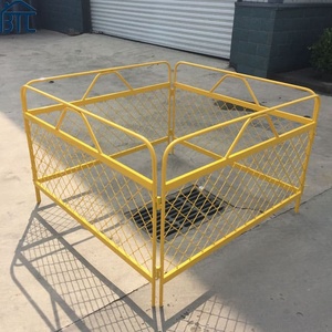 Manhole Guard Edge transport <span class=keywords><strong>et</strong></span> stockage faciles Installation facile Idéal pour les travaux utilitaires <span class=keywords><strong>et</strong></span> la restriction temporaire d'accès - Product Image 1