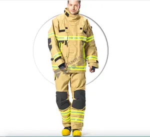 Сертификат Ce противопожарный костюм, защитная защита Nfpa 1971 Nomex, пожарный костюм