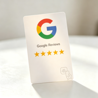 Carte NFC Google Review personnalisée en PVC acrylique CR80, impression offset, haute fréquence NFC213 215 216, carte de visite professionnelle, vente chaude