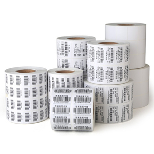 4" X 3" Adhesive Thermal Transfer Blank Coated Art Paper <strong>Address</strong> <strong>Labels</strong> <strong>Stickers</strong> for Barcode Printing Packaging <strong>Labels</strong> - Product Image 1