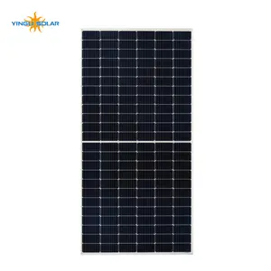 يينغلي جيين لوحات طاقة شمسية أحادية نصف خلية 420 وات 450 وات أرخص مورِّد صيني على علي بابا للبيع
