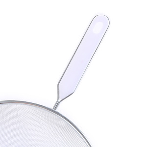 Plastic Handle Double Ear Oil Strainer Fine Mesh Frying Filter For Kitchen Use - Product Image 2