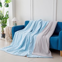 Couette rafraîchissante, couvertures rafraîchissantes pour les personnes ayant chaud la nuit, couette légère, double face, couverture respirante et douce pour le lit