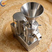 Petite machine à moudre le beurre d'arachide à tige prix machine à moudre la sauce tomate, les noix, le chocolat et le colloïde.