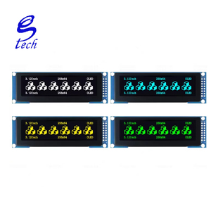 คุณภาพสูงแบรนด์เดิม 3.12 นิ้ว OLED หน้าจอ LCD SSD1322 จอแสดงผล 256x64 โมดูล 16 พิน 8 บิตพอร์ตขนาน SPI - Product Image 3