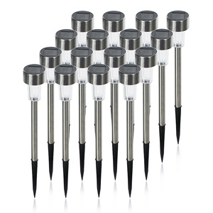 Lampes solaires de jardin Hejia 45*295mm, étanches, pour éclairage extérieur, camping et décoration paysagère - Product Image 2