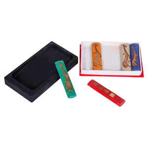 SINOART 5/7 couleurs ensemble <span class=keywords><strong>de</strong></span> bâtons d'<span class=keywords><strong>encre</strong></span> pigmentée ensemble <span class=keywords><strong>de</strong></span> blocs d'<span class=keywords><strong>encre</strong></span> <span class=keywords><strong>de</strong></span> <span class=keywords><strong>couleur</strong></span> pour la peinture à l'<span class=keywords><strong>encre</strong></span> <span class=keywords><strong>de</strong></span> calligraphie japonaise chinoise - Product Image 6