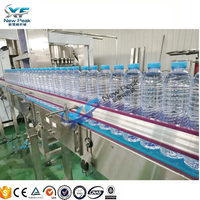 Nouvelle ligne de remplissage automatique de bouteilles d'eau Peak, machine de remplissage d'eau, usine de remplissage, machine de production d'eau potable