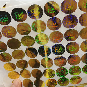 Etiquetas <span class=keywords><strong>de</strong></span> seguridad holográficas personalizadas <span class=keywords><strong>de</strong></span> alta calidad para mascotas, etiquetas con código QR en blanco con información oculta y números <span class=keywords><strong>de</strong></span> serie - Product Image 1