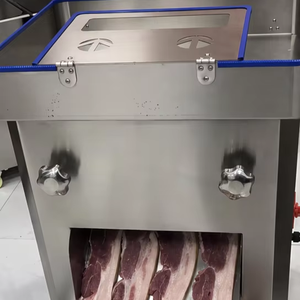 Trancheuse à viande électrique de cuisine, appareil ménager pour découper le bacon, le jambon, les saucisses, lame détachable en acier inoxydable - Product Image 1