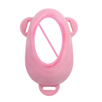 Jouet de chatte portable de style fantaisie pour hommes avec tunnel réaliste et silicone doux en forme de chair