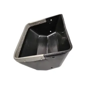 1 Pond Mother Feeder in High Resistance Polypropylene with Stainless Steel Rim / High Resistance Polypropylene Sow Trough