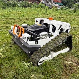 Livraison gratuite, tondeuse à gazon tout-terrain approuvée CE EPA, machine agricole à chenilles en caoutchouc, tondeuse à gazon robotisée télécommandée - Product Image 6
