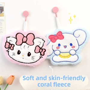 <span class=keywords><strong>Toalla</strong></span> <span class=keywords><strong>de</strong></span> Mano Personalizada <span class=keywords><strong>de</strong></span> Felpa <span class=keywords><strong>de</strong></span> Coral con Diseño <span class=keywords><strong>de</strong></span> Dibujos Animados, Gruesa, Absorbente y Sin Pelusas para Baño - Product Image 3