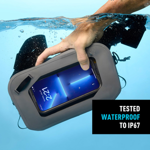 Sac banane étanche IP67 3L avec poche pour téléphone à écran tactile, idéal pour les voyages, les activités de plein air et les sports nautiques - Product Image 1