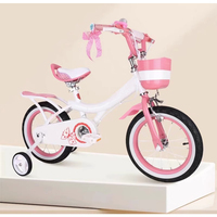 Prince Style 12 14 16 18 20 pouces vélo pour enfants avec roues d'entraînement fourche en acier vélo pour enfants pour 3-8 ans Cycle enfant