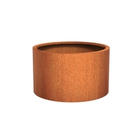 Jardinière rouillée en acier Corten et jardinière cortern rouillé décoration de jardin pot de fleur