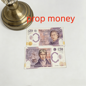 Accessoire en plastique en forme de livre sterling britannique - Essentiels pour le tournage de films, cadeau amusant, cadeau créatif pour les fêtes - Product Image 1