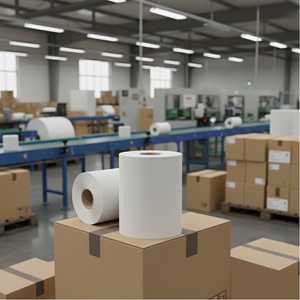 Papel térmico sin BPA para impresión, rollo de papel térmico sin BPA de 2 1/4" × 85 para recibos de caja registradora, papel termosensible - Product Image 4