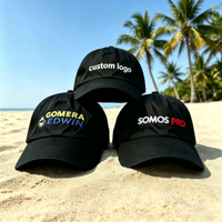 Gorra de Béisbol de Lujo de Algodón Personalizable al por Mayor para Hombre, Gorra Deportiva Impermeable con Logotipo Bordado, Gorra de Béisbol en Blanco