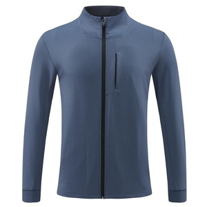 Men's Spring &amp; Fall New Arrival Sporty <strong>Long</strong> <strong>Waterproof</strong> Spandex Casual Outdoor Running Cycling <strong>Jacket</strong> with Stand Collar Zipper - Product Image 2