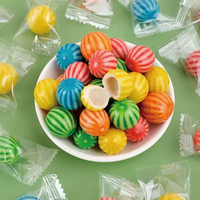 Chewing-gum en conserve nostalgique en forme de pastèque, fourré, saveur fruitée, pour enfants