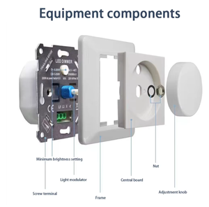 <span class=keywords><strong>Dimmer</strong></span> LED <span class=keywords><strong>0</strong></span>-<span class=keywords><strong>10V</strong></span> 220V 230V 110V AC con Uscita a Relè, Controllo Remoto Wireless, Dimmerazione a 1 Canale, Pannello Rotante <span class=keywords><strong>PWM</strong></span> <span class=keywords><strong>0</strong></span>-<span class=keywords><strong>10V</strong></span> 220V - Product Image 5